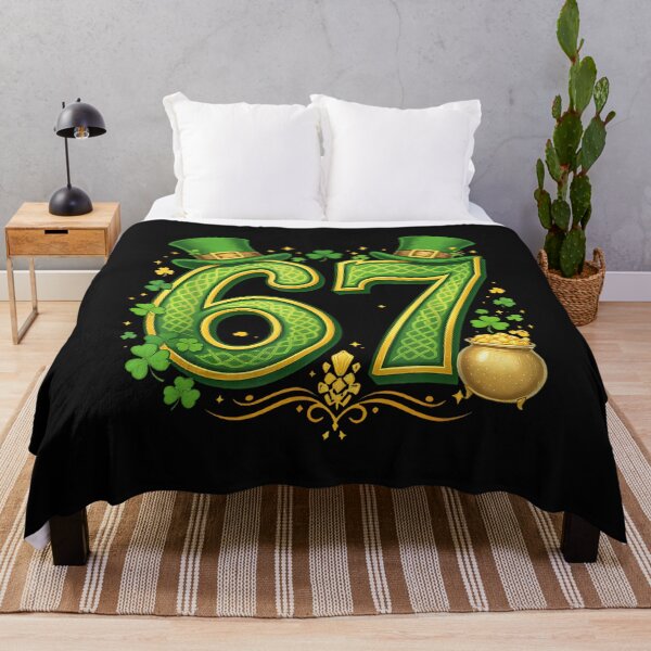 Item preview, 67 Funny Six Seven Gen Meme Lucky Vibes St. Patricks Day designed and sold by merlinnears.