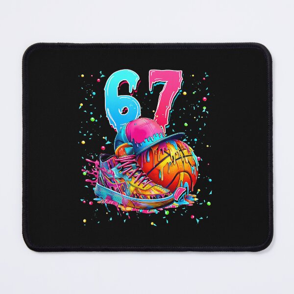 Item preview, Six Seven Basketball Ice Cream Drip 6 7 Meme Gen Alpha Slang designed and sold by merlinnears.
