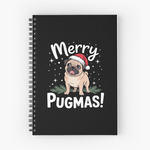 Item preview, Merry Pugmas Pug Christmas 3 designed and sold by THagBlue.