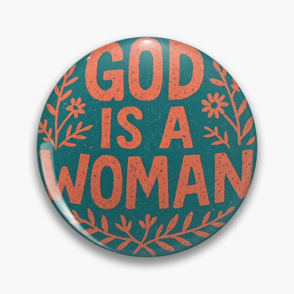Item preview, God is a Woman | Feminist Floral Circle Design designed and sold by Jennifer Chiera.