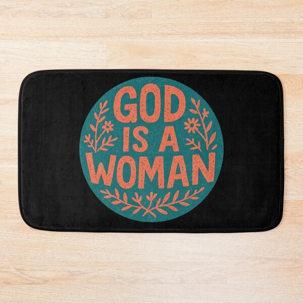 Item preview, God is a Woman | Feminist Floral Circle Design designed and sold by Jennifer Chiera.