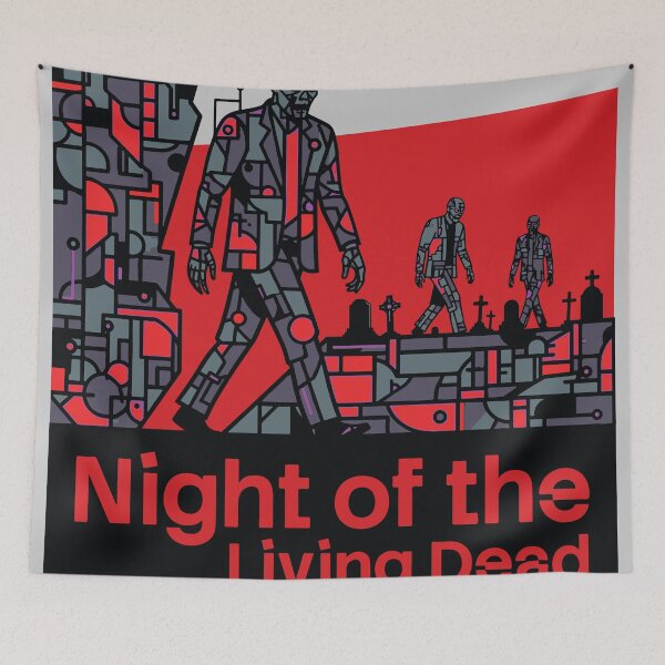 Item preview, Geometric "Night of the Living Dead" designed and sold by KiwiRider.