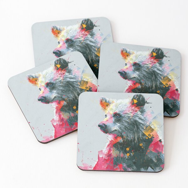 Item preview, Abstract Geometric Bear designed and sold by Savannah Gibbs.