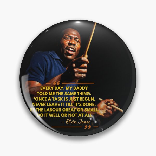 Item preview, Elvin Jones Painted Effect T-Shirt and Sticker designed and sold by DiverseDazzle.