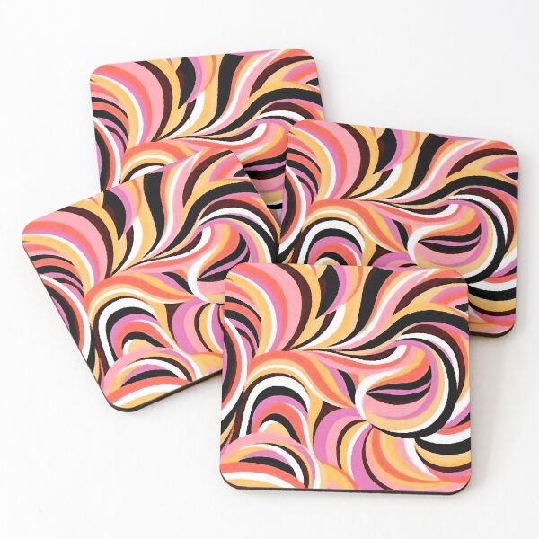 Item preview, Curving Lines Abstract designed and sold by ViaARTfactory.