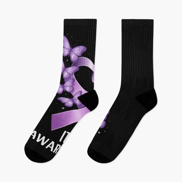 Item preview, ITP Awareness Heart Purple Ribbon Immune Thrombocytopenia designed and sold by velltoons.