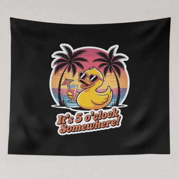 Item preview, It's 5 O'Clock Somewhere Funny Womens Chick Cocktail designed and sold by velltoons.