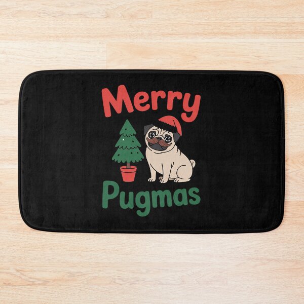 Item preview, Merry Pugmas Pugsmas Christmas Santa Pug Mom Pug Dog Lover  designed and sold by THagBlue.