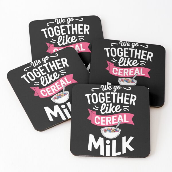 Item preview, We Go Together Like Cereal And Milk Matching Valentines Day designed and sold by DentistLegal.