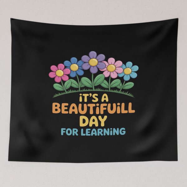Item preview, It's a Beautiful Day - Teacher Classroom designed and sold by velltoons.