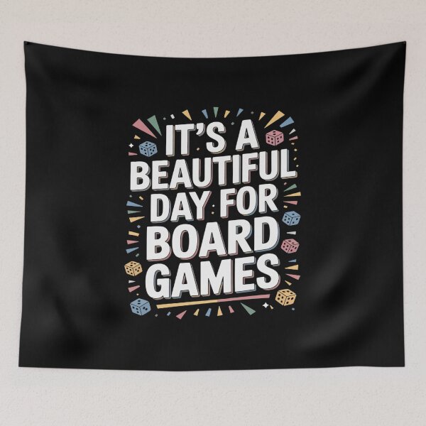 Item preview, It's A Beautiful Day For Board Games Board Games designed and sold by velltoons.