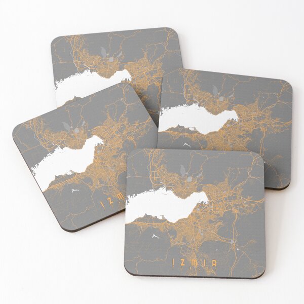 Item preview, Izmir City Map of Turkey - Bauhaus designed and sold by deMAP.