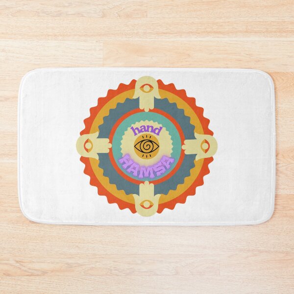 Item preview, Psychedelic Hamsa Hand – Protective Energy and Positive Vibes designed and sold by JuanaDesigns.
