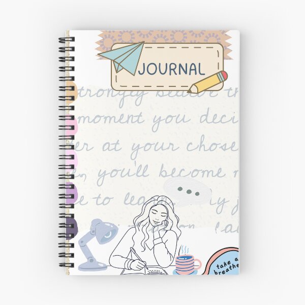 Item preview, Cozy journal designed and sold by Nawoomie.