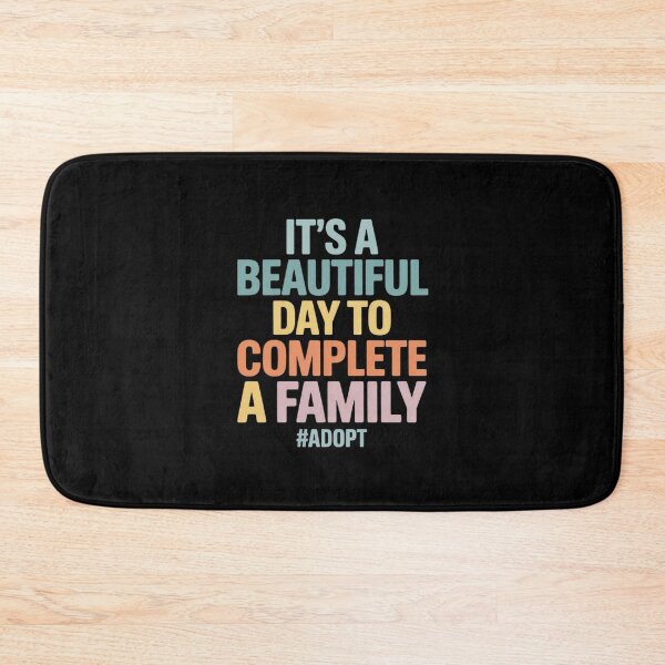 Item preview, It's A Beautiful Day To Complete A Family, Adoption Day designed and sold by velltoons.