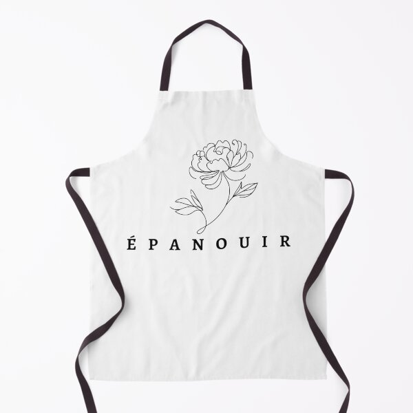 Item preview, Épanouir Bloom: Rose – Minimalist French Floral Typography designed and sold by The Balanced Bonne Vivante.
