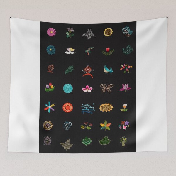 Item preview, Korean Embroidery Motif Collection designed and sold by kipstudio.