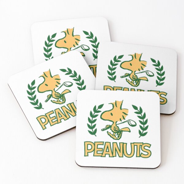 Item preview, Peanuts Inspired Cute Bird Mascot Art – Laurel Wreath Minimal Illustration designed and sold by mautinzreqatz.