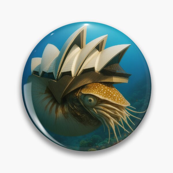 Item preview, Nautilus with Sydney Opera House Shell designed and sold by Tridentulus.