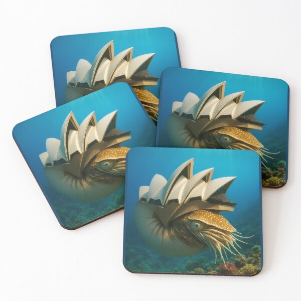 Item preview, Nautilus with Sydney Opera House Shell designed and sold by Tridentulus.
