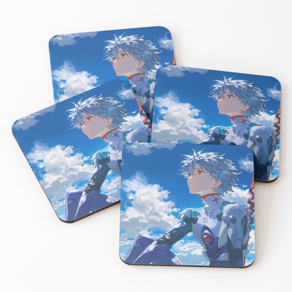 Item preview, Kaworu Nagisa Neon Genesis Evangelion Anime Serene Plugsuit Moment designed and sold by HumbertoValveno.