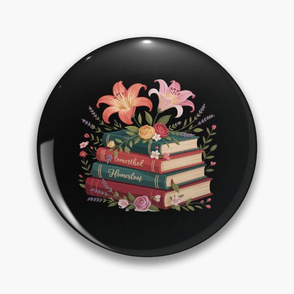 Item preview, Its A Beautiful Day To Homeschool Books Flowers designed and sold by FndPardaL.