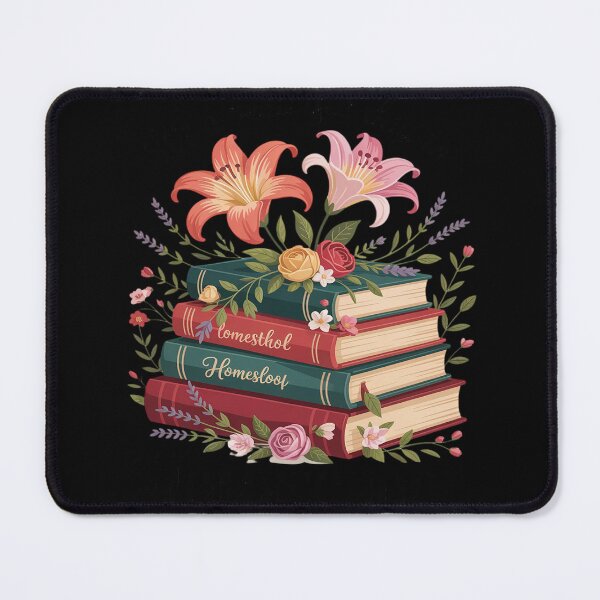 Item preview, Its A Beautiful Day To Homeschool Books Flowers designed and sold by FndPardaL.