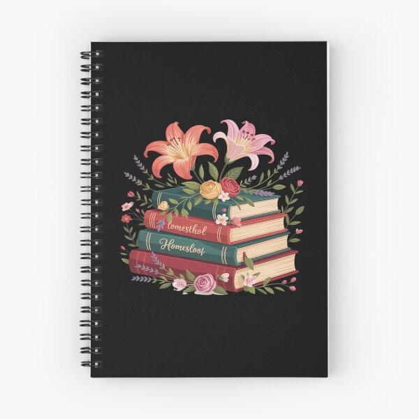 Item preview, Its A Beautiful Day To Homeschool Books Flowers designed and sold by FndPardaL.