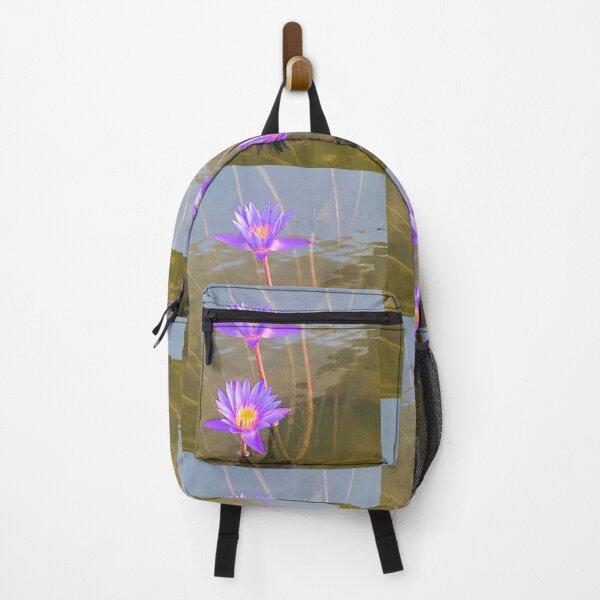 Item preview, Purple Water Lily Rising in Tranquil Waters designed and sold by Mary Prema Art.