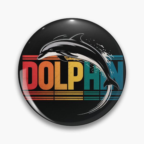 Item preview, Rainbow Jumping Dolphin Cool Miami Dolphin Beach Lover Gift designed and sold by Hofersofer.