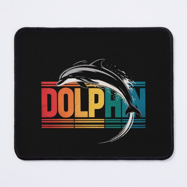 Item preview, Rainbow Jumping Dolphin Cool Miami Dolphin Beach Lover Gift designed and sold by Hofersofer.