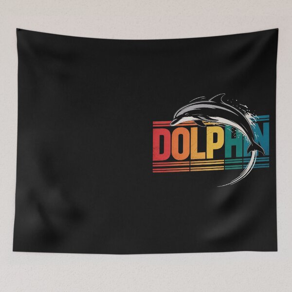 Item preview, Rainbow Jumping Dolphin Cool Miami Dolphin Beach Lover Gift designed and sold by Hofersofer.