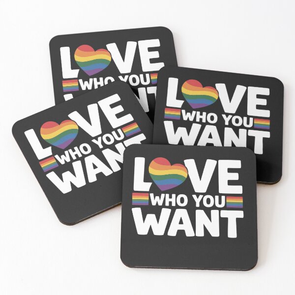 Item preview, Rainbow LGBTQ Love Who You Want Gay Pride LGBT designed and sold by Hofersofer.