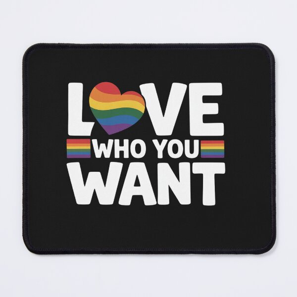 Item preview, Rainbow LGBTQ Love Who You Want Gay Pride LGBT designed and sold by Hofersofer.