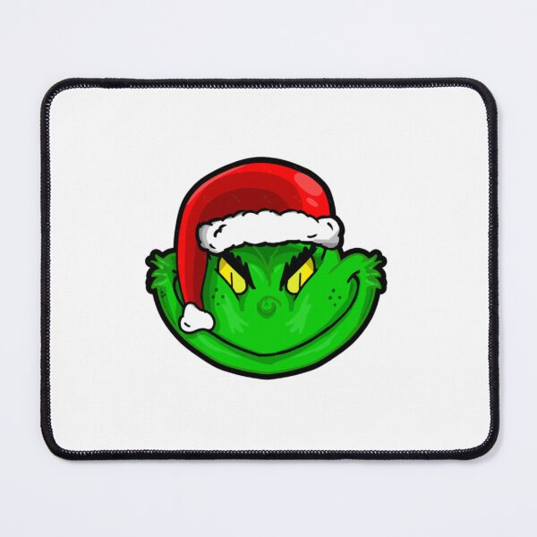 Item preview, Grinch Inspired Green Creature Art – Funny Christmas Cartoon Face Illustration designed and sold by Wendy Darion.