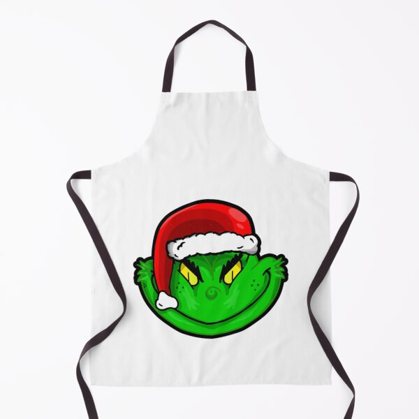 Item preview, Grinch Inspired Green Creature Art – Funny Christmas Cartoon Face Illustration designed and sold by Wendy Darion.