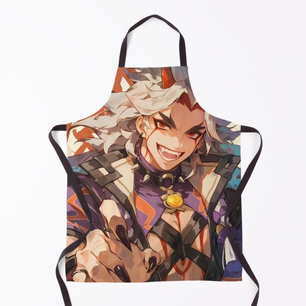Item preview, Arataki Itto Genshin Impact bold oni leader vibrant anime character designed and sold by HumbertoValveno.