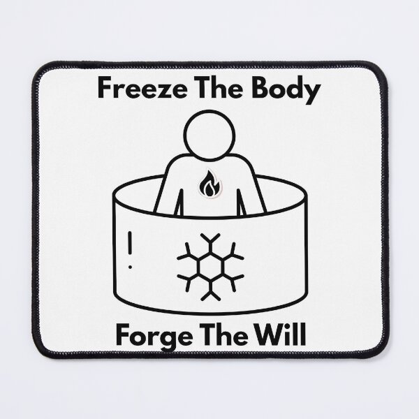 Item preview, Freeze The Body Forge The Will designed and sold by PHIREMAN.
