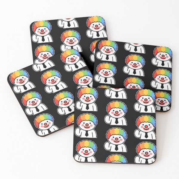 Item preview, Clown Meme – Funny Cartoon Reaction – Self-Own Humor (small-ver) designed and sold by lemonfishing.