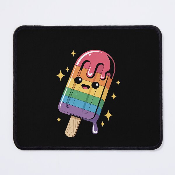 Item preview, Rainbow Pride Flag Kawaii Popsicle Summer designed and sold by Hofersofer.