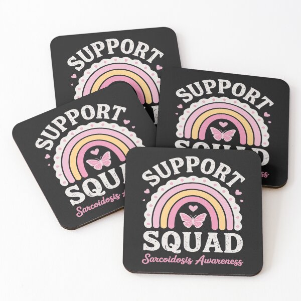 Item preview, Rainbow Purple Butterfly Support Squad Sarcoidosis Awareness designed and sold by Hofersofer.
