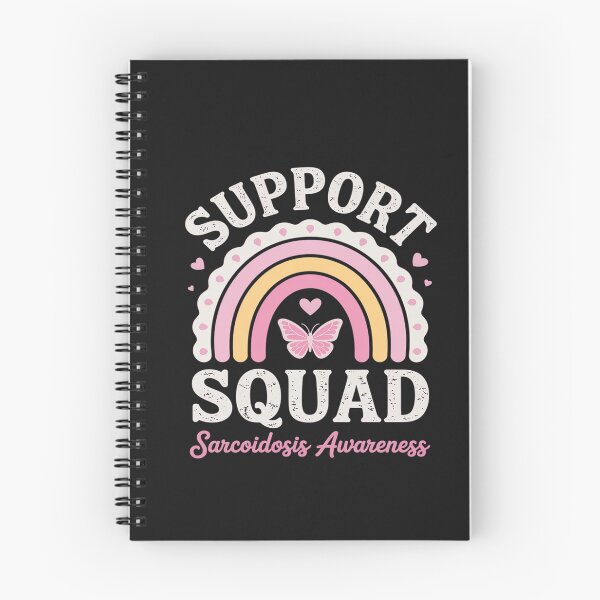 Item preview, Rainbow Purple Butterfly Support Squad Sarcoidosis Awareness designed and sold by Hofersofer.