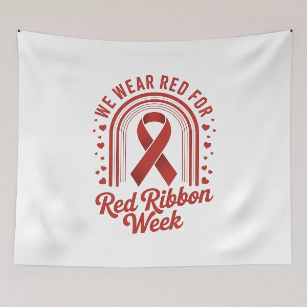Item preview, Drug Free Red Ribbon Week Awareness Say No To Drugs Wear Red designed and sold by VENOM0RIOT.