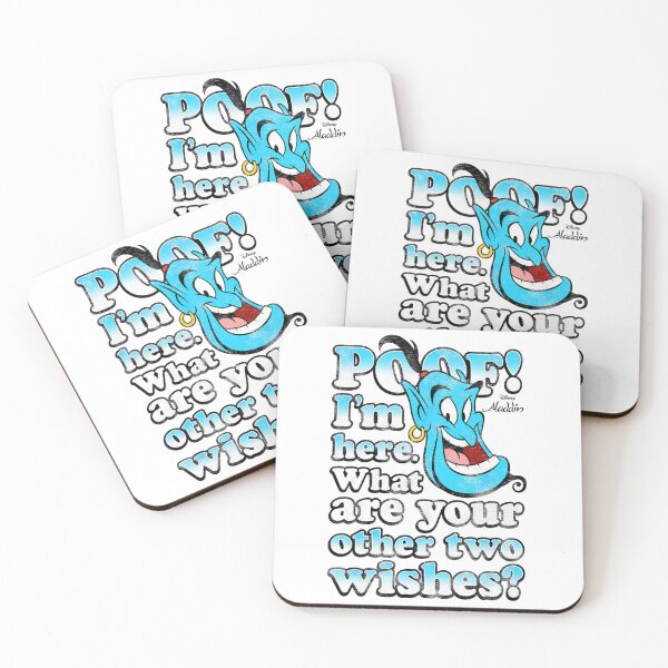 Item preview, Genie Inspired Magical Blue Spirit Art – Playful Cartoon Expression Illustration designed and sold by Wendy Darion.