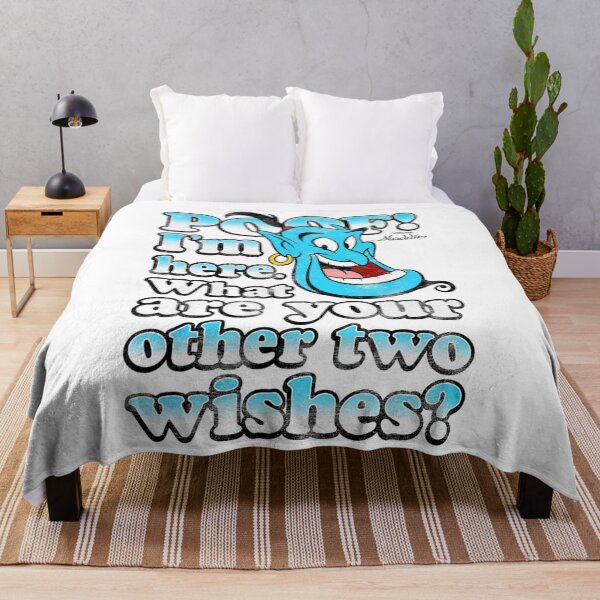 Item preview, Genie Inspired Magical Blue Spirit Art – Playful Cartoon Expression Illustration designed and sold by Wendy Darion.