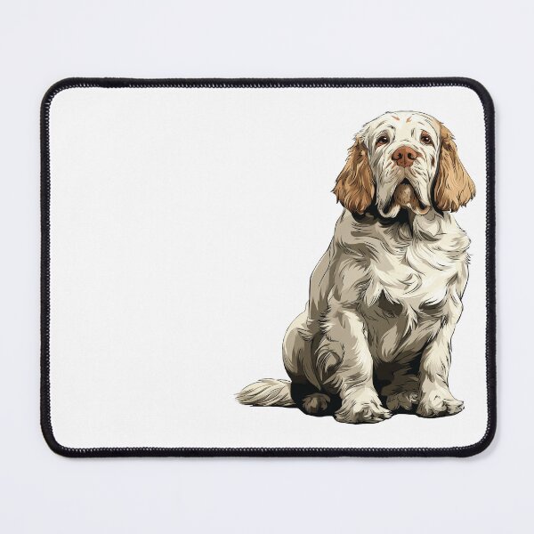 Item preview, Clumber Spaniel Dog Illustration designed and sold by whyitsme.