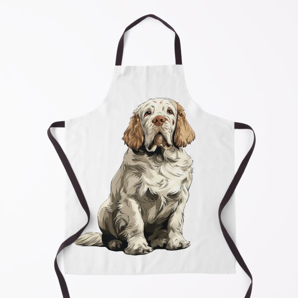 Item preview, Clumber Spaniel Dog Illustration designed and sold by whyitsme.