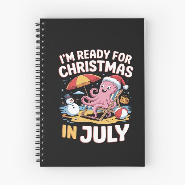 Item preview, Ready For Christmas In July Santa Octopus On Beach Lover designed and sold by Hofersofer.
