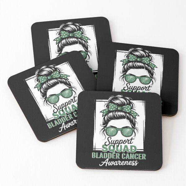 Item preview, Messy Bun Support Awareness Squad Gallbladder Cancer designed and sold by VENOM0RIOT.