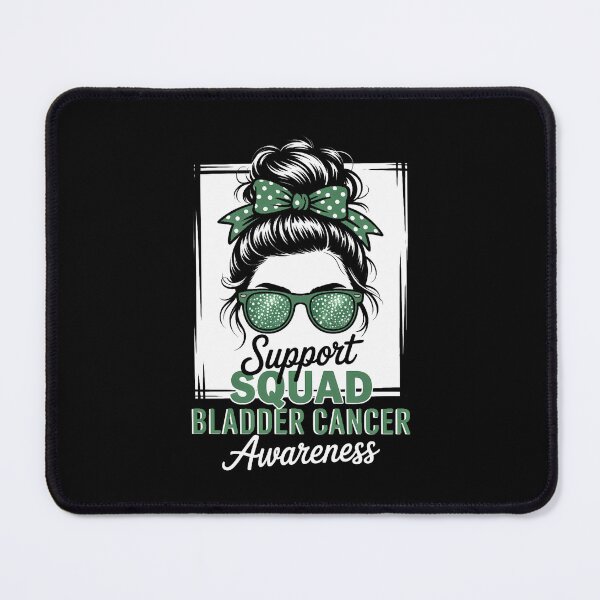 Item preview, Messy Bun Support Awareness Squad Gallbladder Cancer designed and sold by VENOM0RIOT.